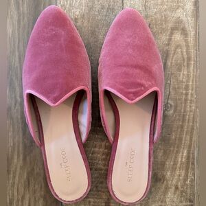 Venetian Velvet Mules